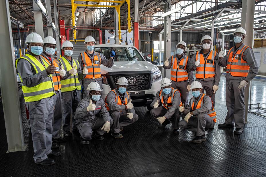 Nissan prepared for growing its Manufacturing Footprint in Africa: Ghana trainees prepare to graduate from a training programme in South Africa