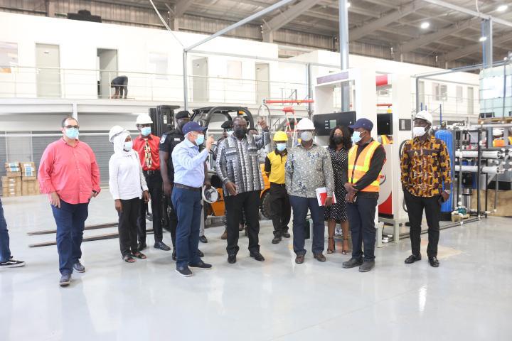 Trade minister visits Japan Motors’ Nissan Ghana plant